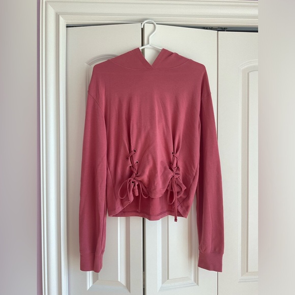 Garage Coquette Cropped Hoodie - Picture 1 of 3